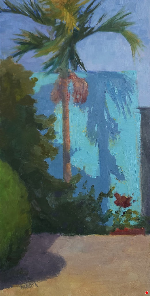 Areca Palm in Turquoise