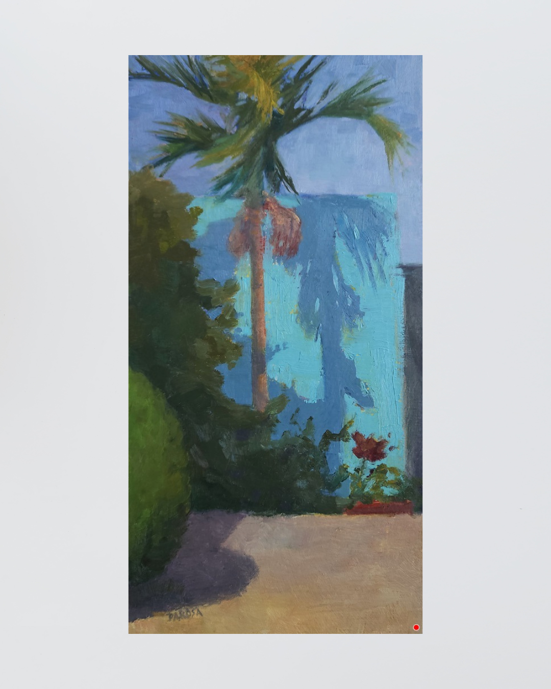 Areca Palm in Turquoise