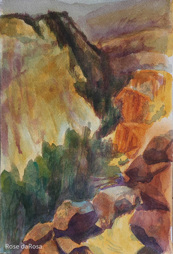 Bandelier Frijoles Canyon Overlook