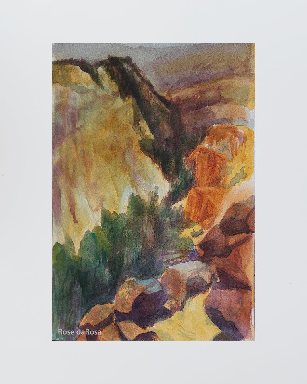 Bandelier Frijoles Canyon Overlook