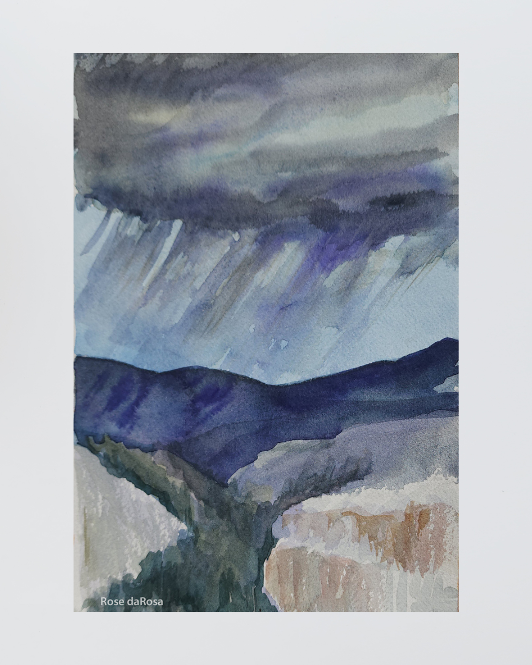 Bandalier Frijoles Canyon Rain