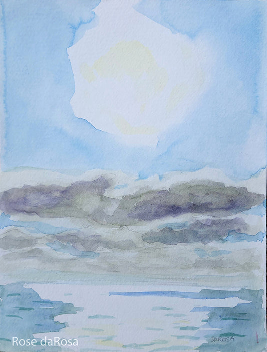 Purple Cloud Sunrise