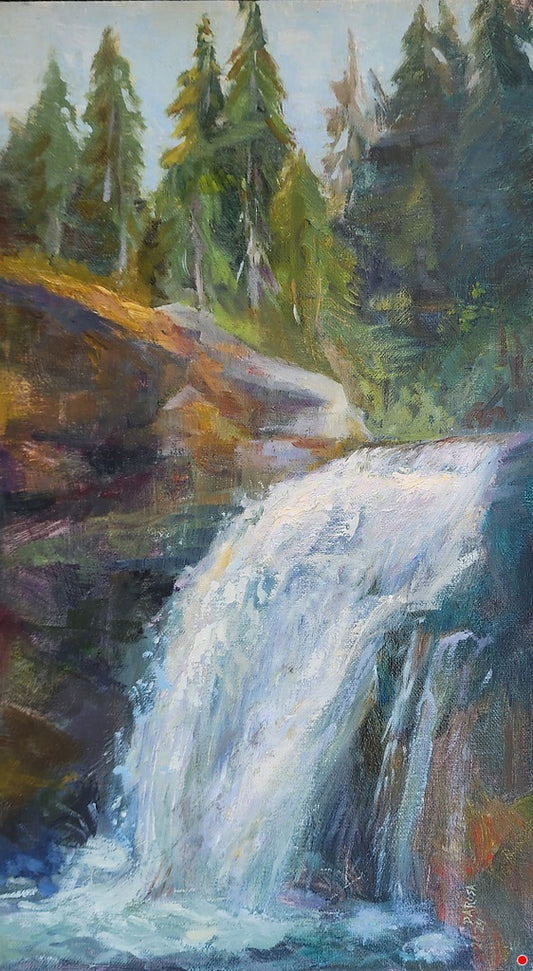 Moose Falls Yellowstone